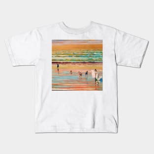 A Day at the Beach Kids T-Shirt